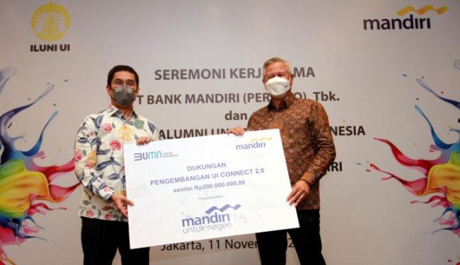 Bank Mandiri Gandeng Iluni Ui Kembangkan Transaksi Nontunai Oleh Warta